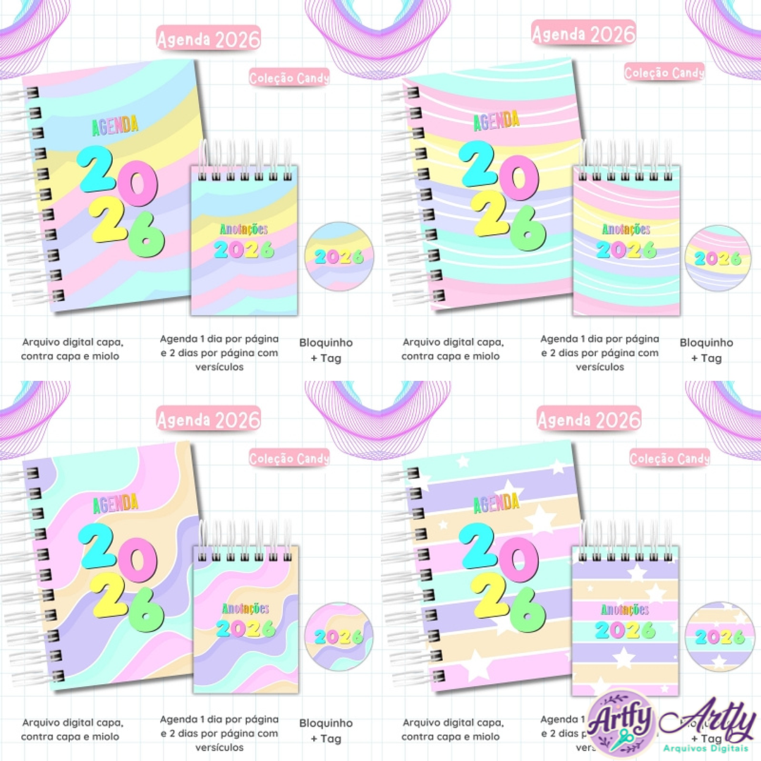Agendas Candy Collor 1