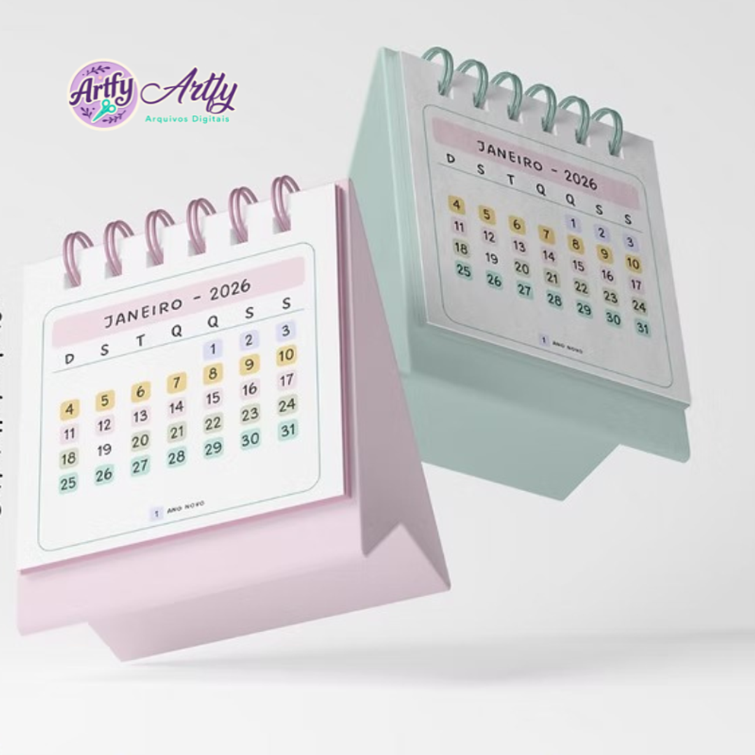 Calendários Collors 2026 1