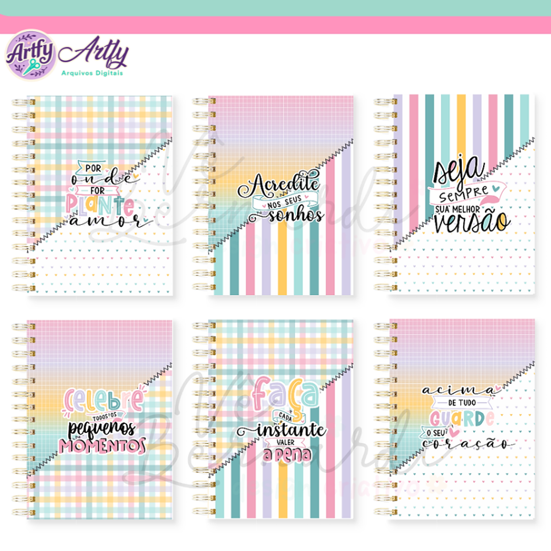 Coleção de Capas Motivacional Candy 1