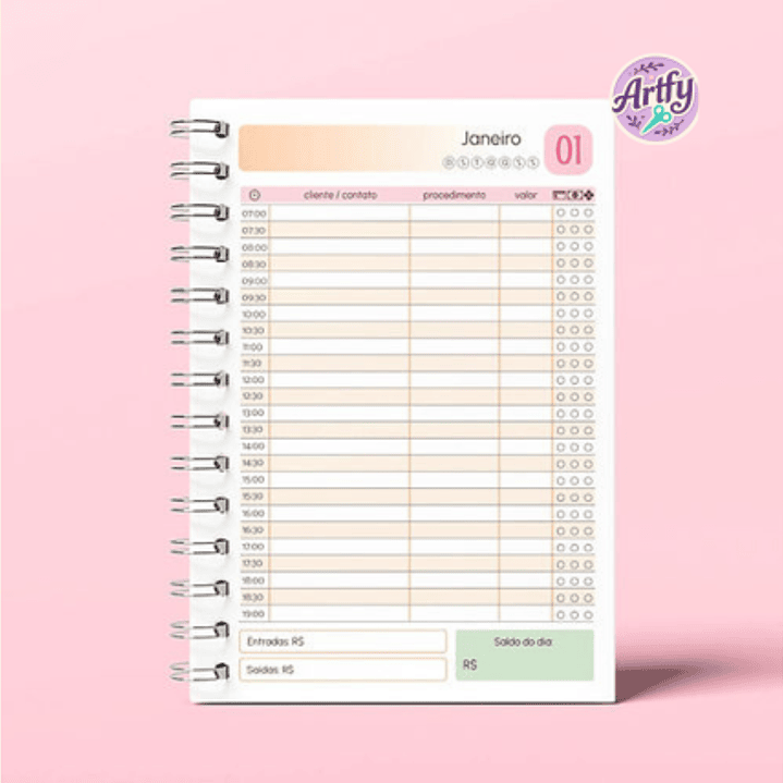 Agenda para Agendamentos Permanente 1