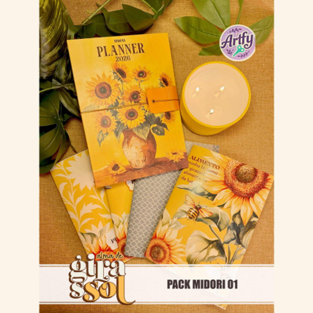  Pack Midori Alma de Girassol  1