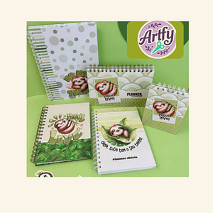 COMBO ENCADERNAÇÃO PREGUIÇA.