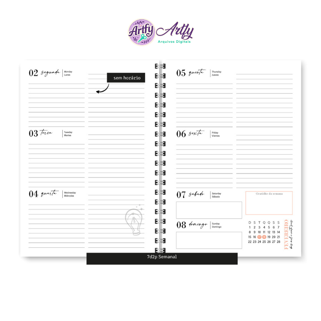 Combo Miolo Digital - Agenda Joy 2026 1