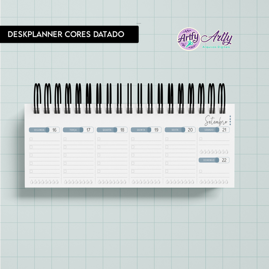Miolo Digital - DeskPlanner Cores 2026 1