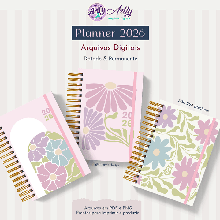 Planner 2026 e Permanente 1