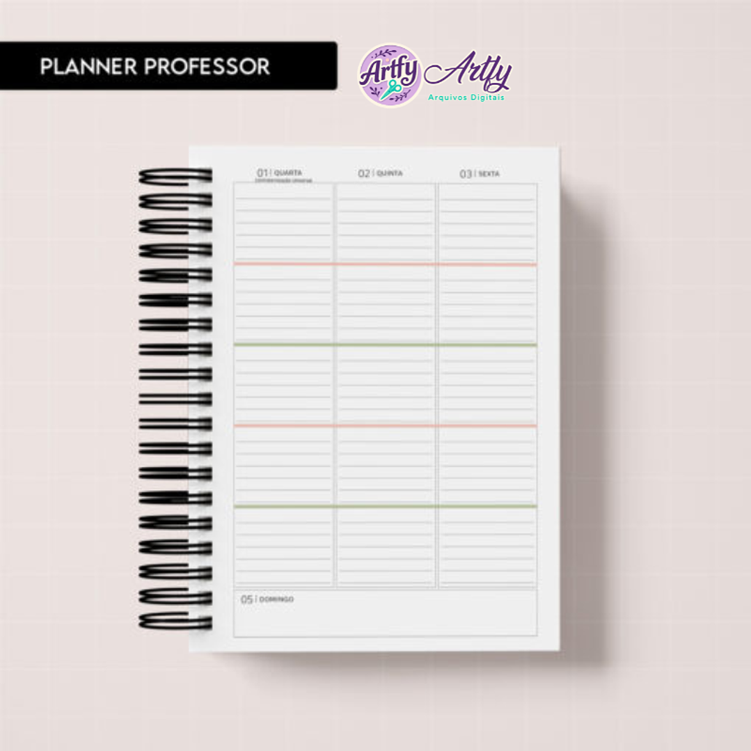 Planner Professor 2026 1