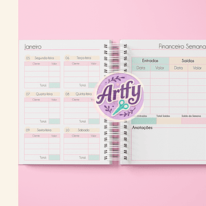  Agenda Diarista 2026