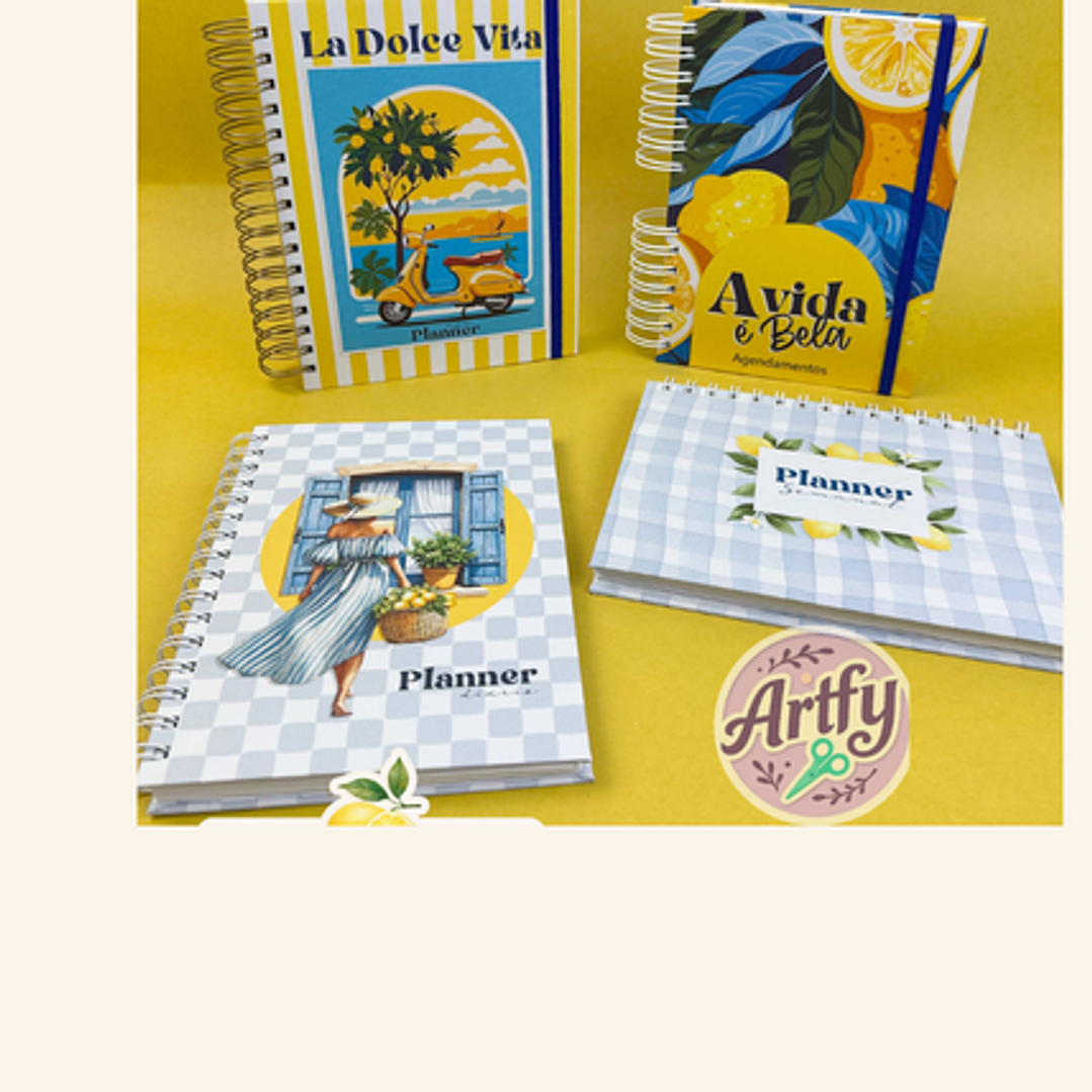 Combo Encadernação Planner 1