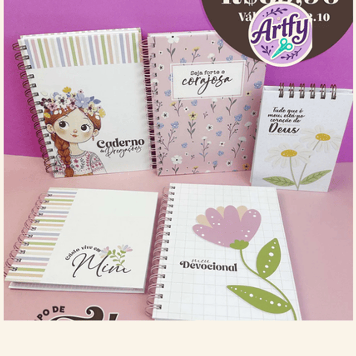 Combo Encadernação Fé  1