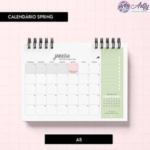 Calendário Spring