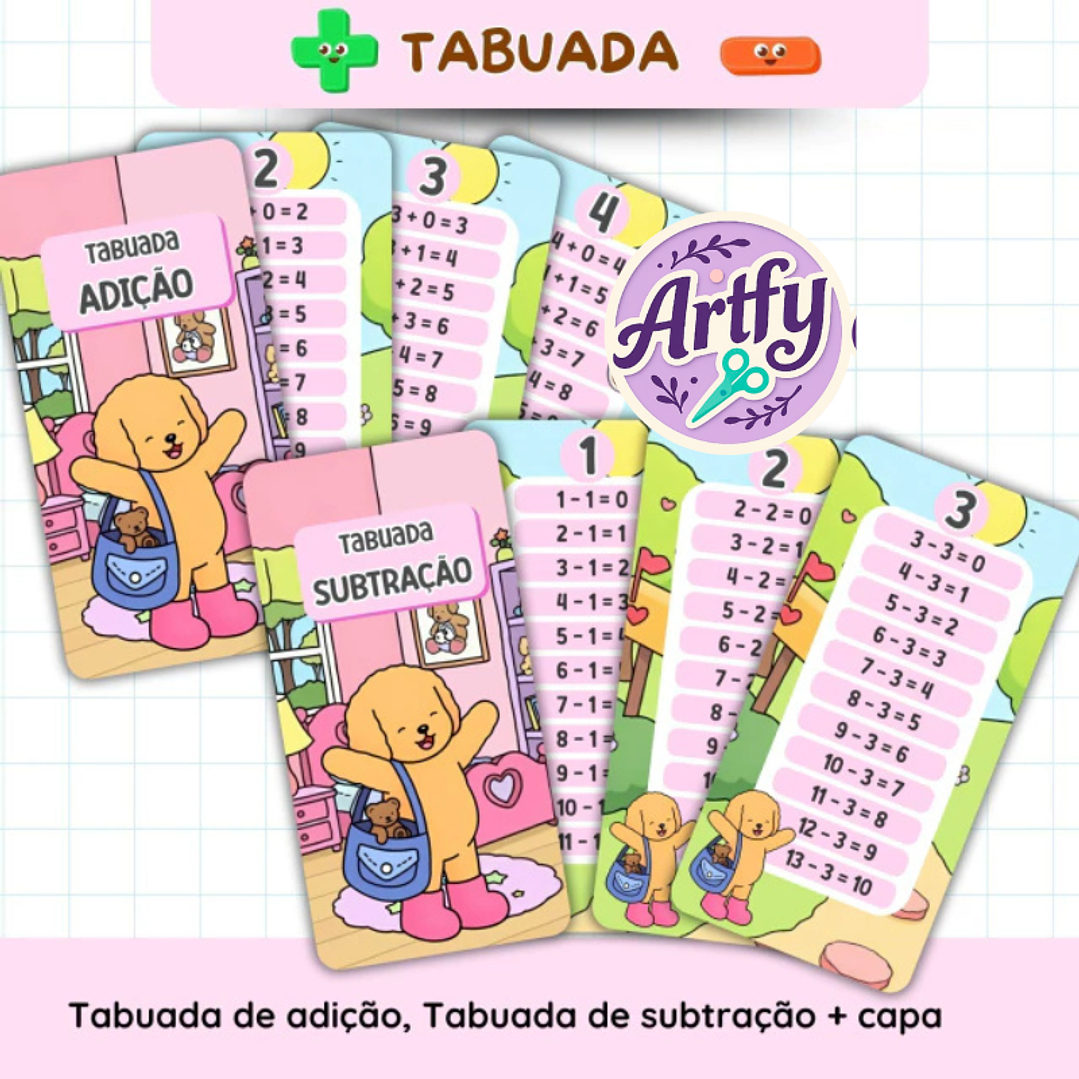 Tabuada Bobbie Goods - Adição e Subtração 1
