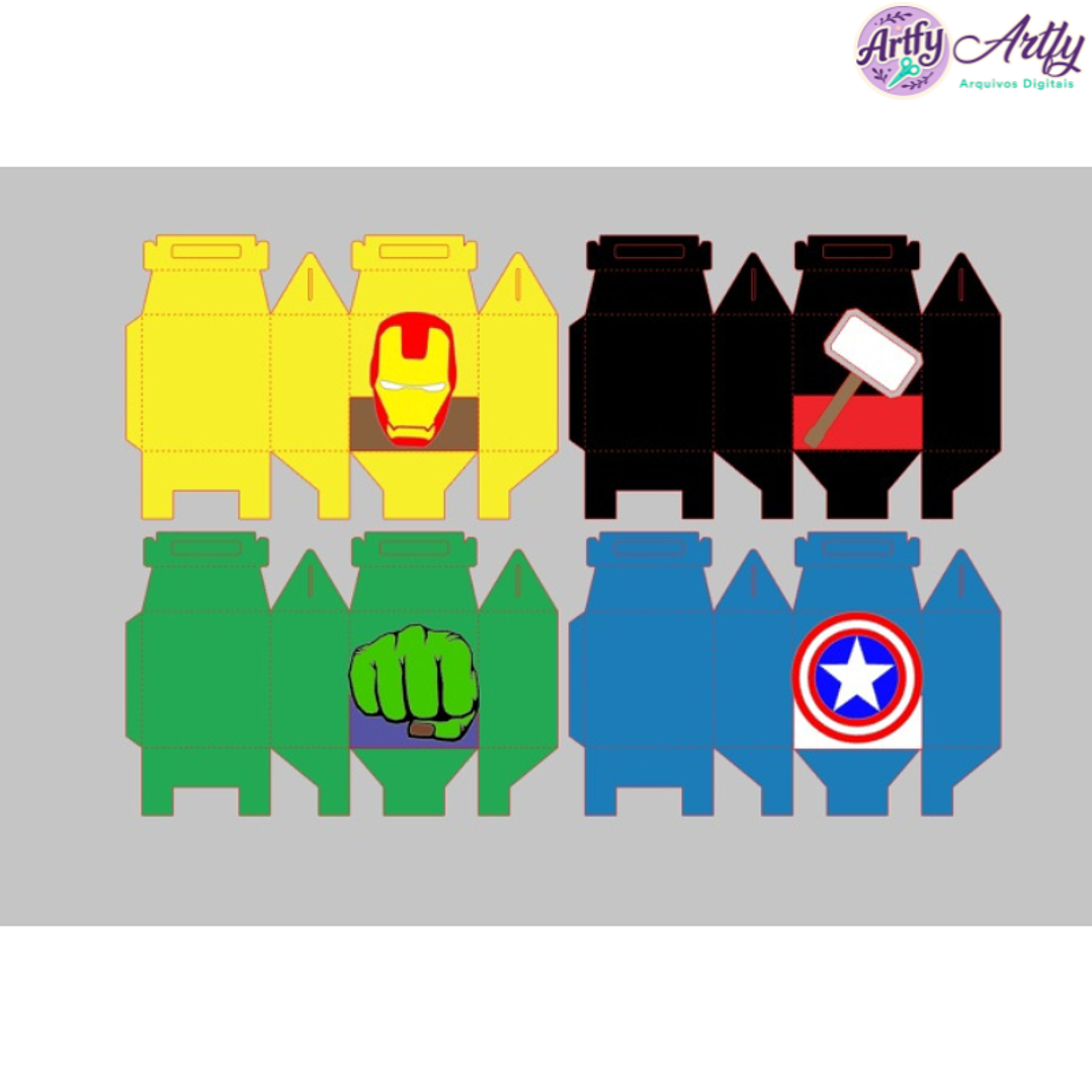 Maletinha Vingadores 1