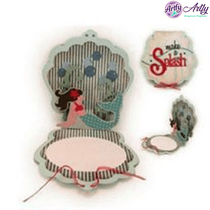 Mermaid Splash Pop Up Card