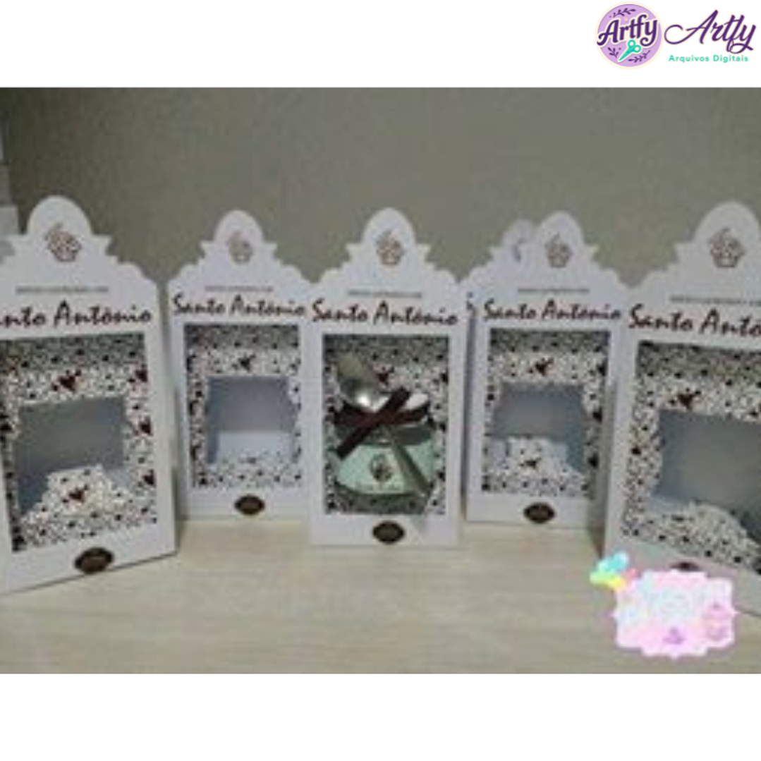 Molde Oratório Santo Antônio para Papinha 1
