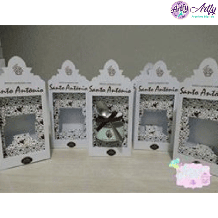 Molde Oratório Santo Antônio para Papinha 1