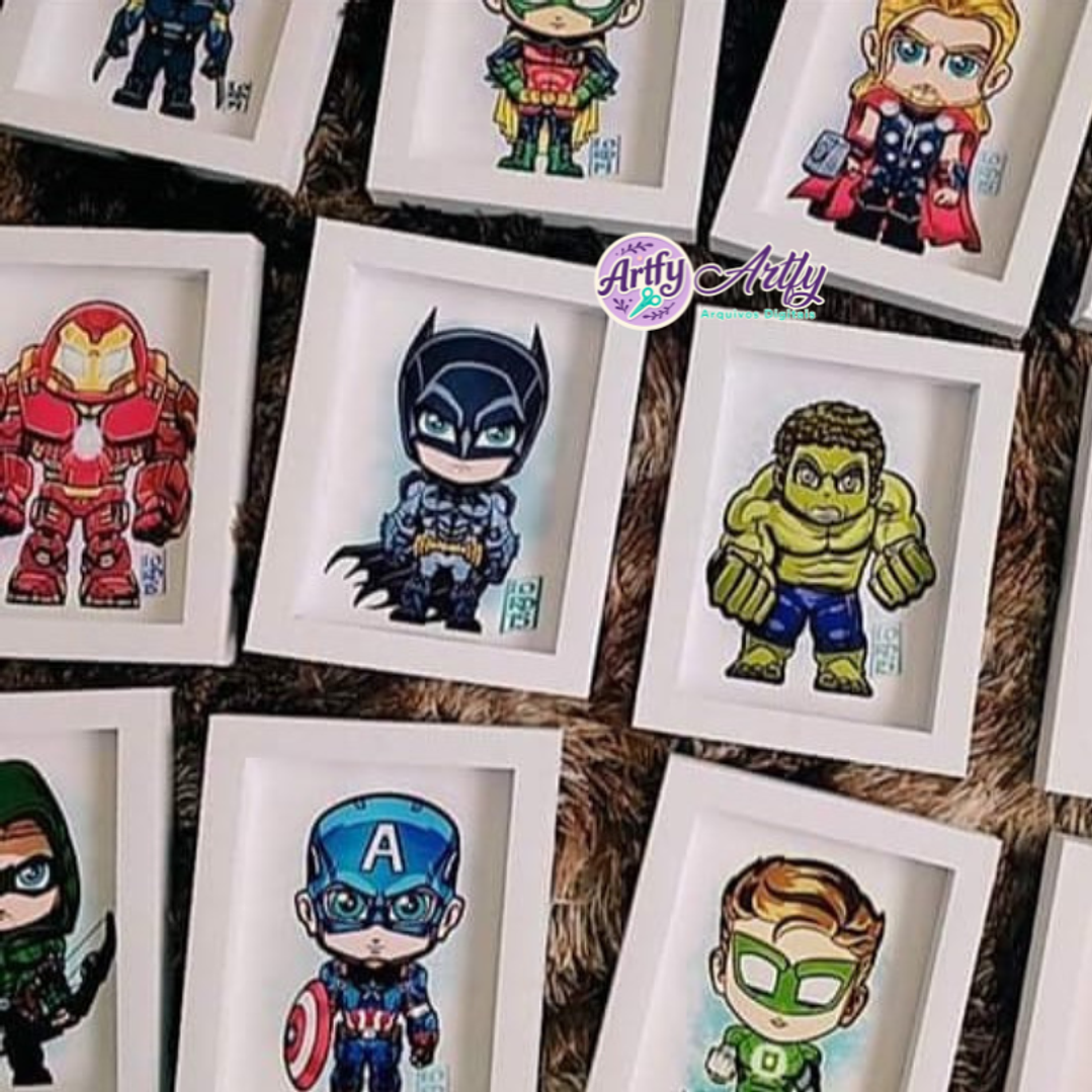 Quadrinhos Super Heróis 1