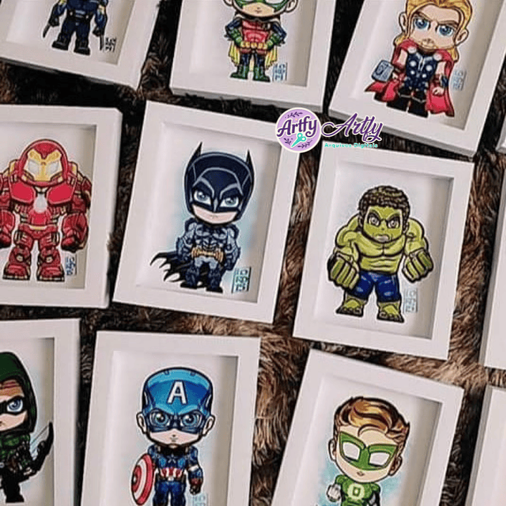 Quadrinhos Super Heróis 1