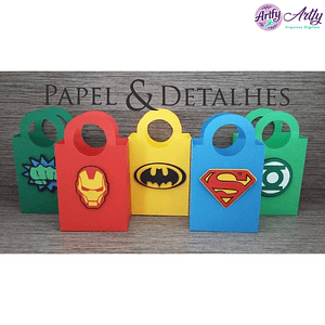 Sacolinha Super Heróis