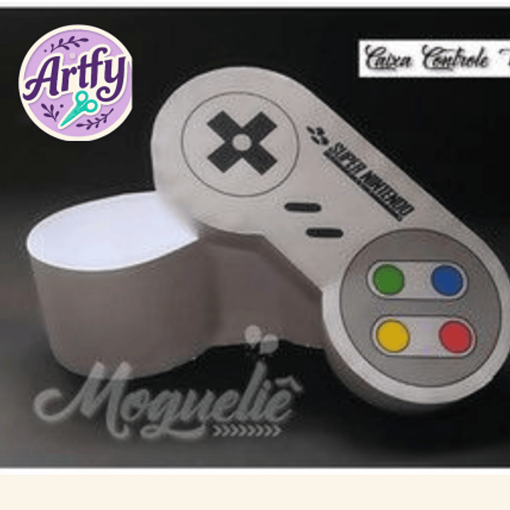 Caixa Controle Nintendo  1