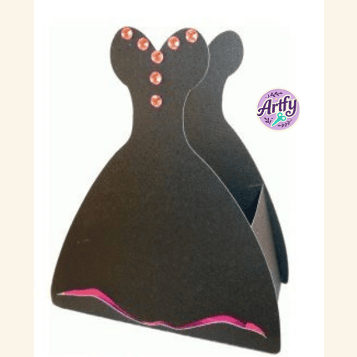 caixinha  Lembrancinha Vestido 1