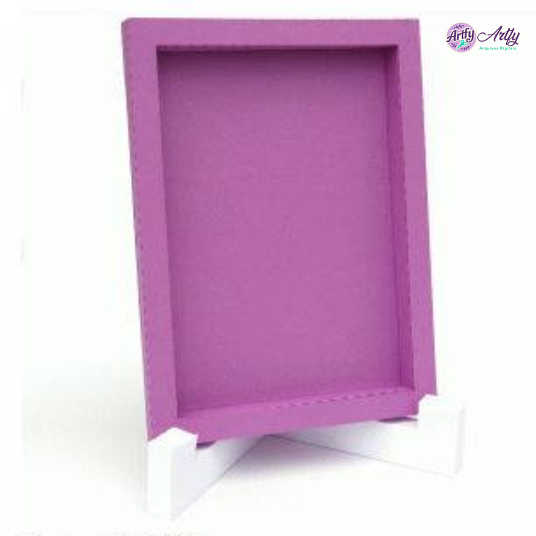 Quadro 3D Retangular 5x7 1