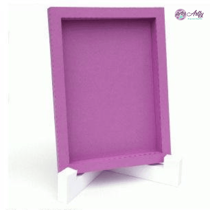 Quadro 3D Retangular 5x7 1