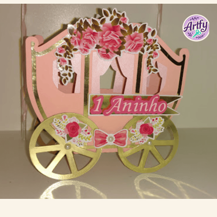 Carruagem Princesa Rosa 1
