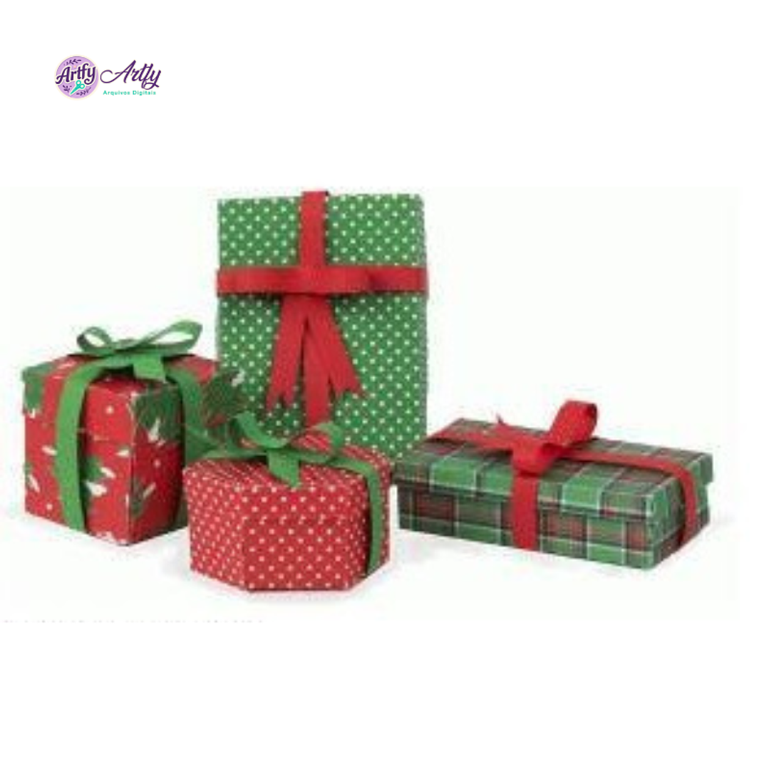 Presentes de Natal 3D 1