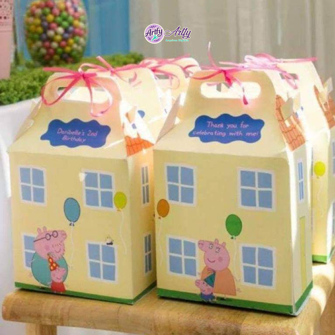 Caixa Casa Peppa Pig 1