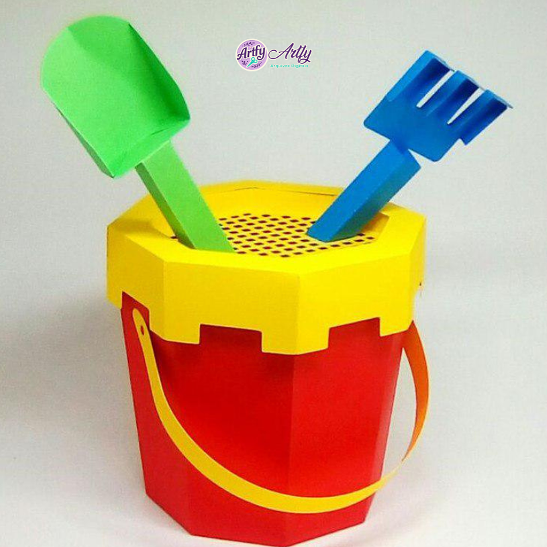 Centro de Mesa Baldinho de Praia 1