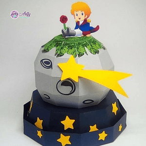 Centro de Mesa Pequeno Príncipe