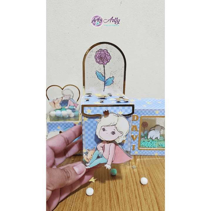 Paperticulas Caixa Rose 1