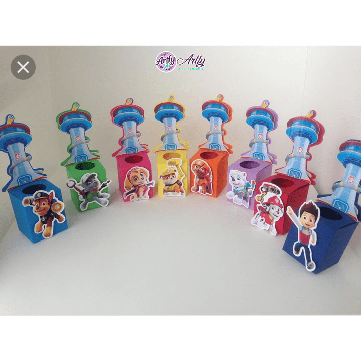 Porta Tubete Patrulha 1