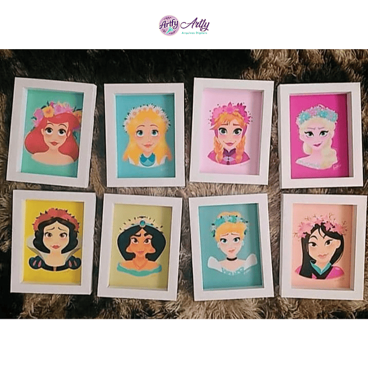 Quadrinhos Princesas Disney 1