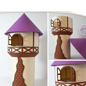  CASTELO torre Rapunzel