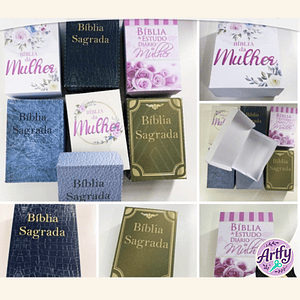 Kit Caixas Biblia 