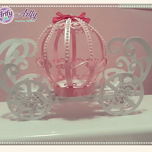 Carruagem Princessa Pink