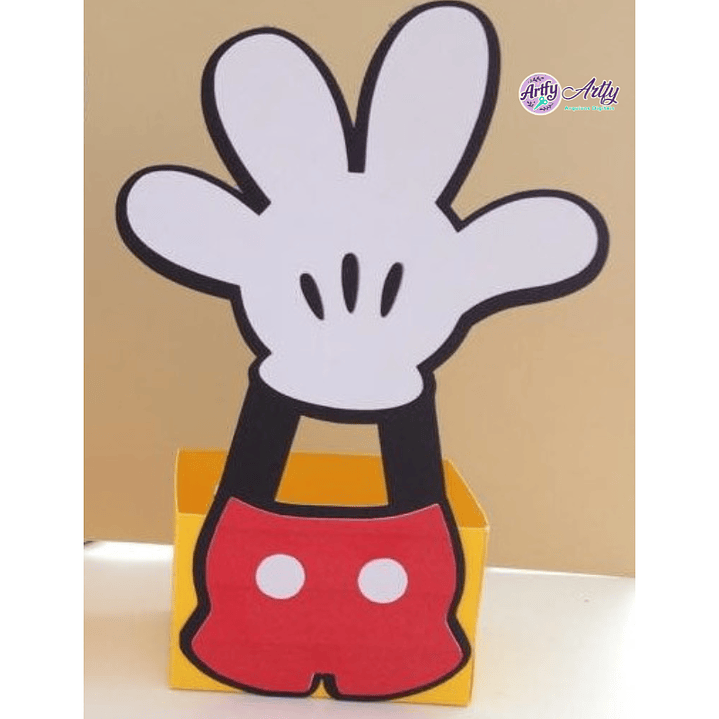Caixa Mão Mickey 1