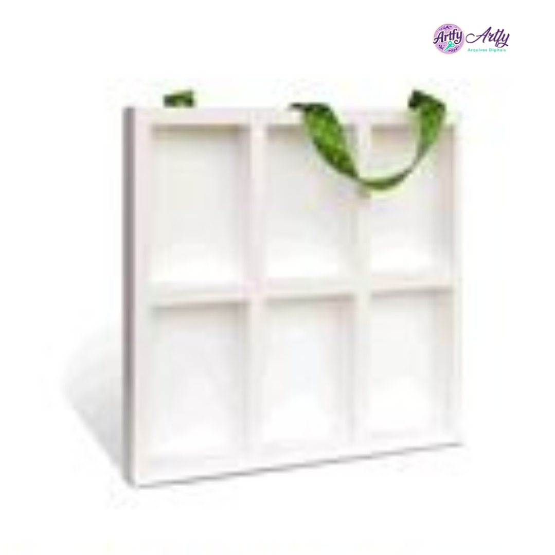 Shadow Box Vagas Iguais 11.3x11.3 (2 of 2) 1