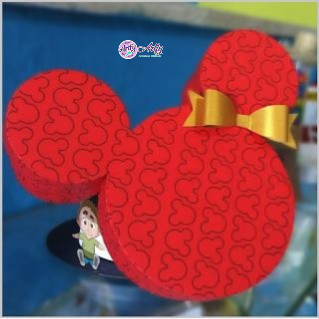 Caixa Cabeça do Mickey 1