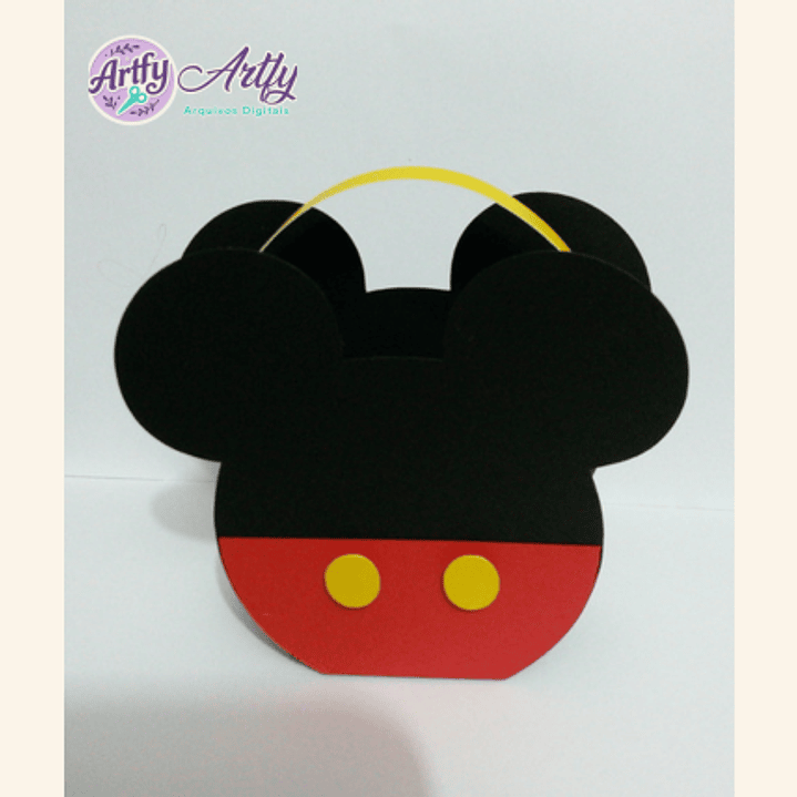  Bolsinha com alça Mickey 1