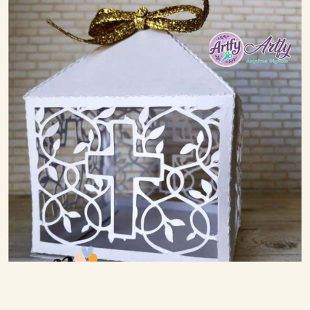 Caixa Cruz Rendada 1