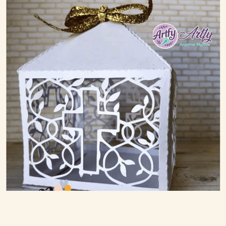 Caixa Cruz Rendada 1