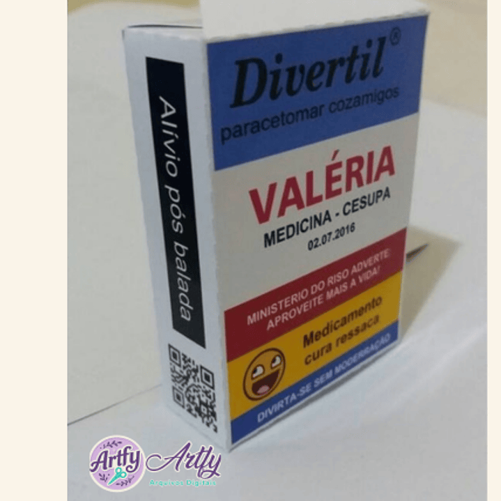 Caixa Remédio Divertil  1