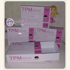 Caixa TPM Rosa 