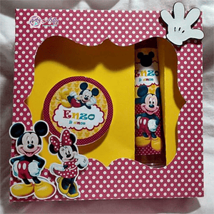 Caixa Latinha e Tubete