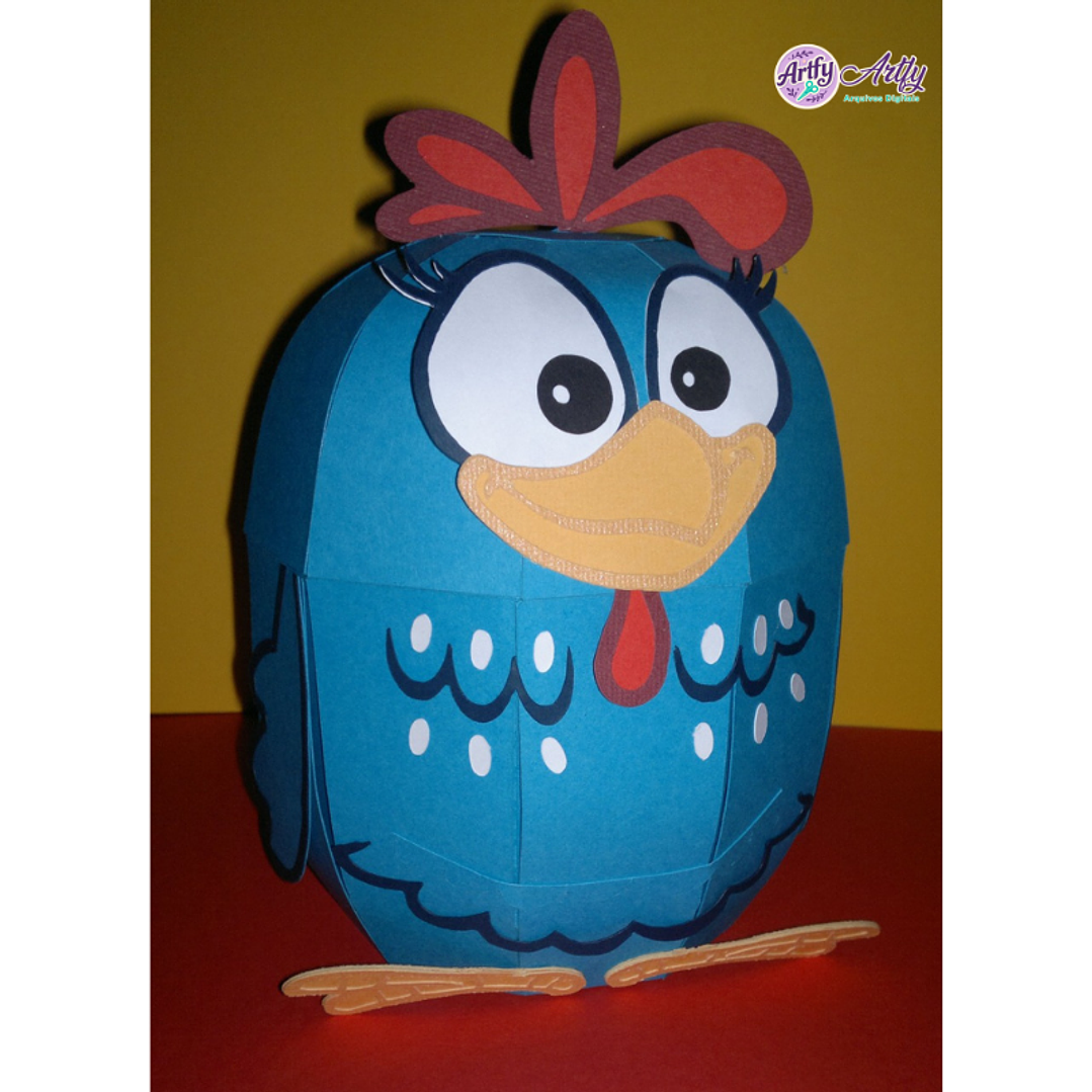 Galinha Pintadinha 3D 1