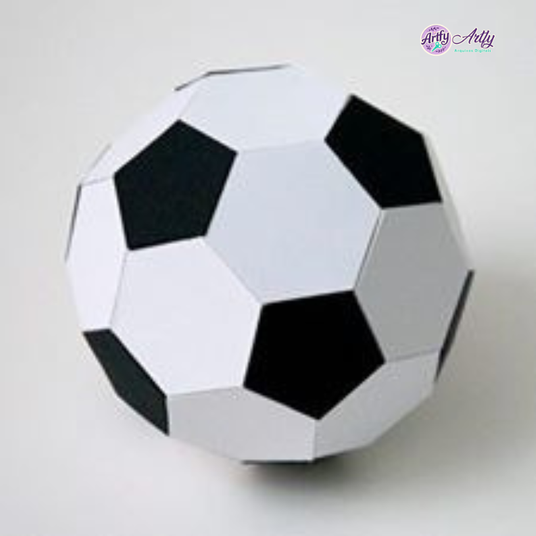 Bola de Futebol 3D 1
