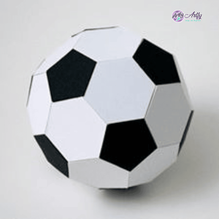 Bola de Futebol 3D 1