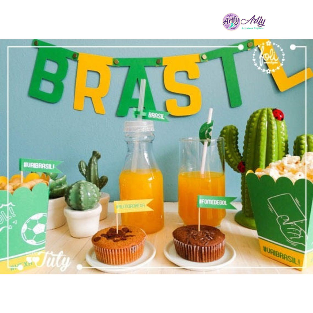 Kit para Festa Tema Brasil 1
